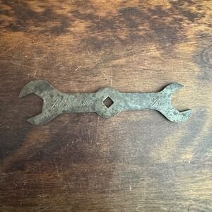 Vintage Indestro Wrench Multi Tool Cast Metal 3/4 5/8